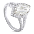 18K White Gold 2.13ct Diamond Ring