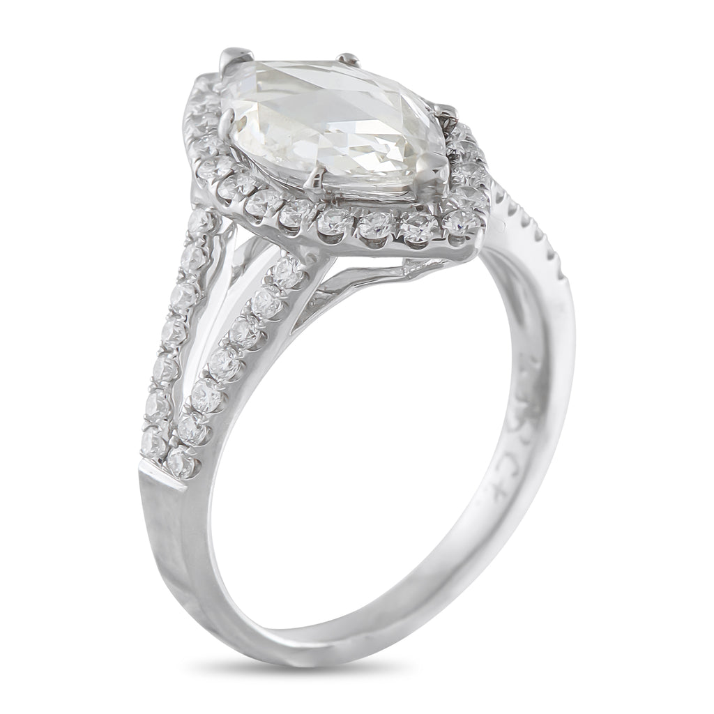 18K White Gold 2.13ct Diamond Ring