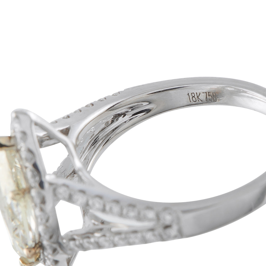 18K White Gold 2.13ct Diamond Ring