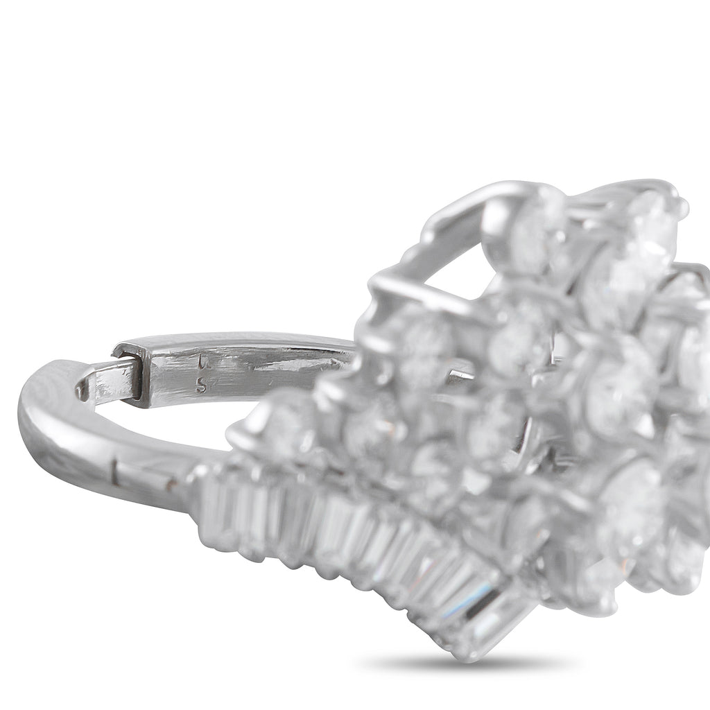 18K White Gold 2.50ct Diamond Ring