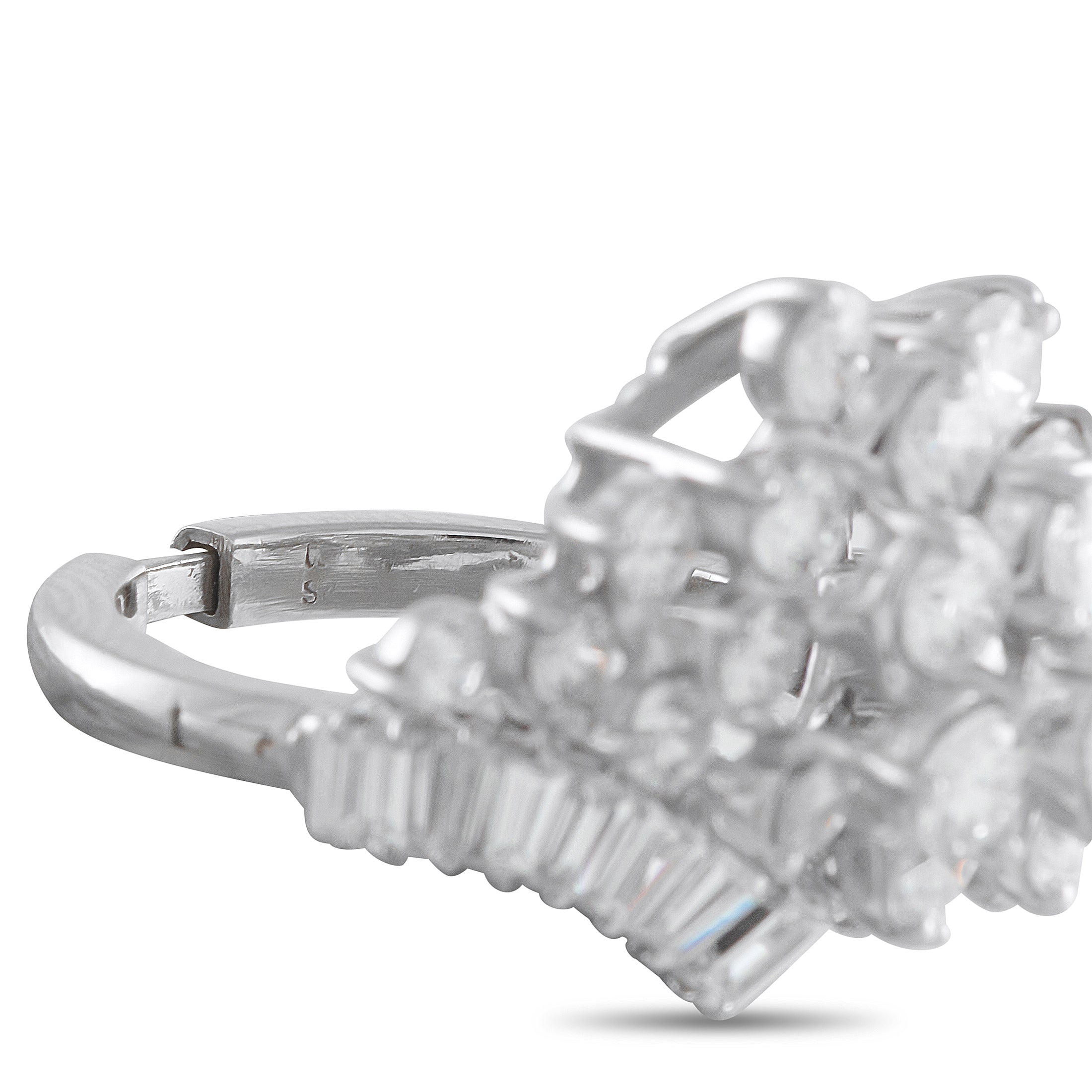 18K White Gold 2.50ct Diamond Ring