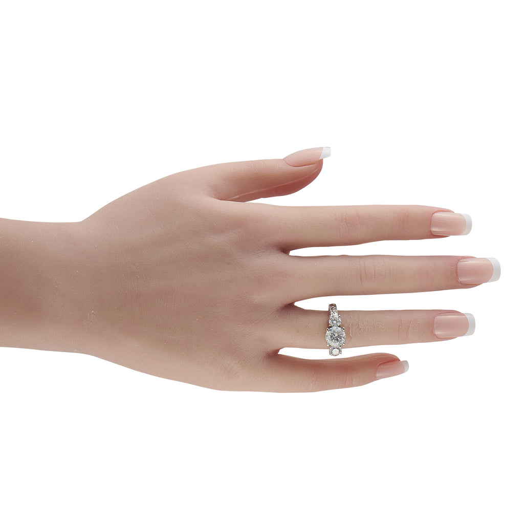 18K White Gold 2.70ct Diamond Ring