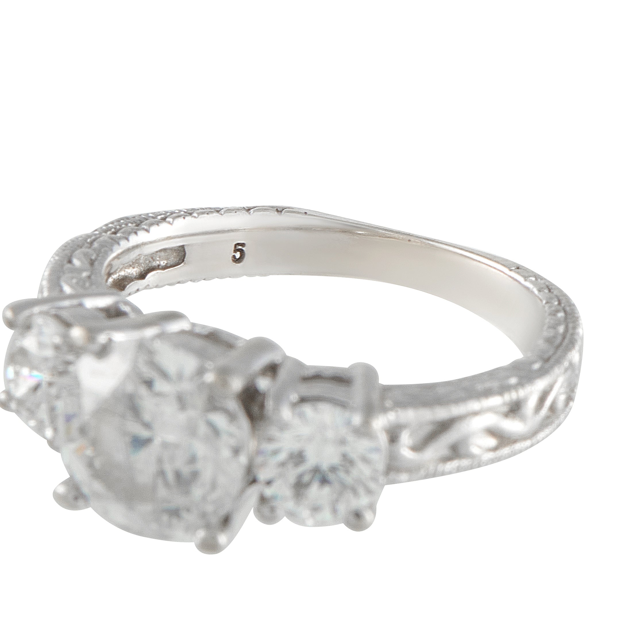 18K White Gold 2.70ct Diamond Ring