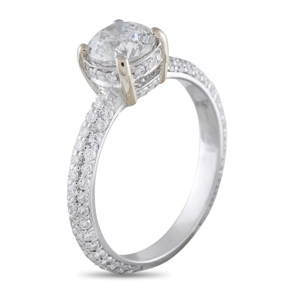 18K White Gold 1.82ct Diamond Ring