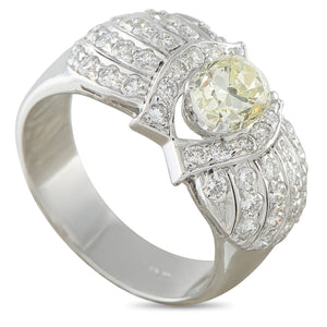 18K White Gold 1.70ct Diamond Ring