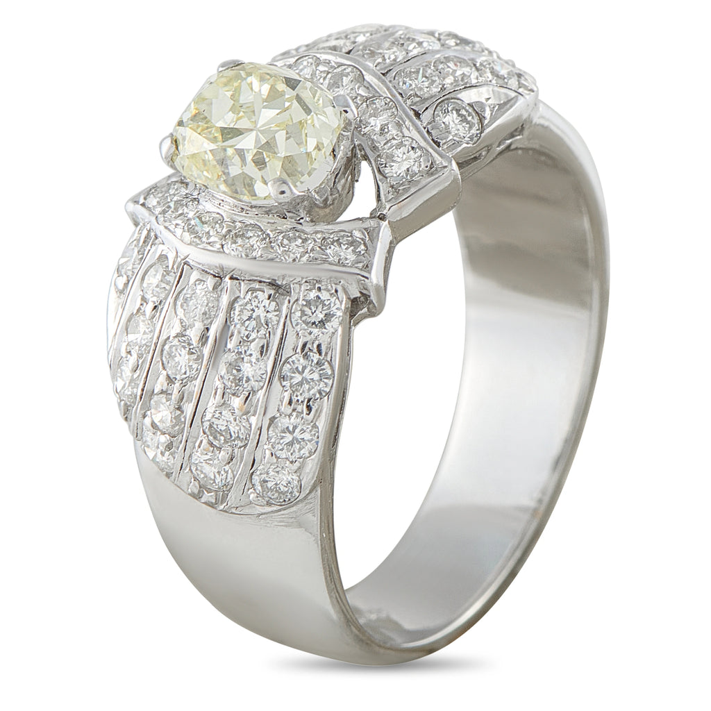 18K White Gold 1.70ct Diamond Ring