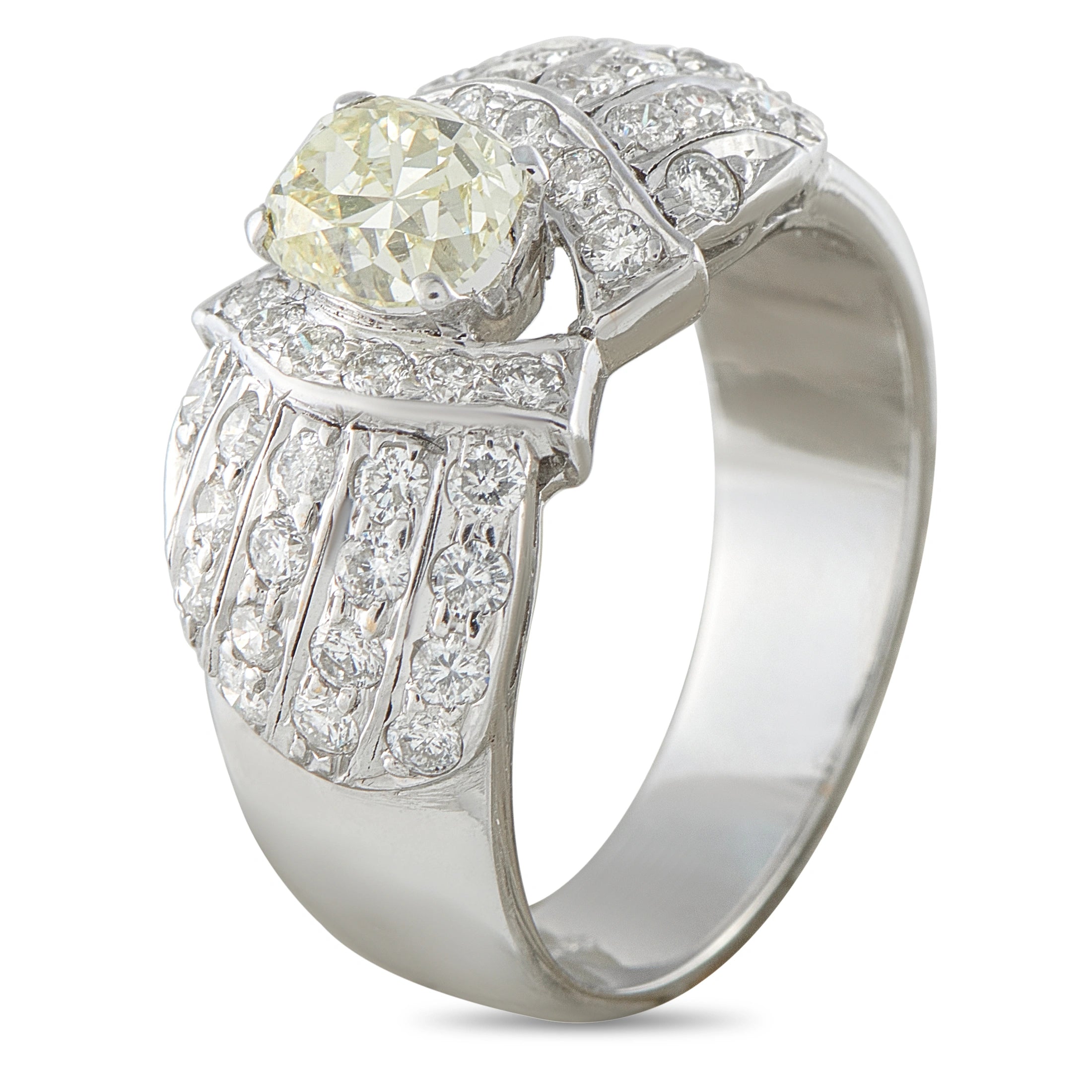 18K White Gold 1.70ct Diamond Ring