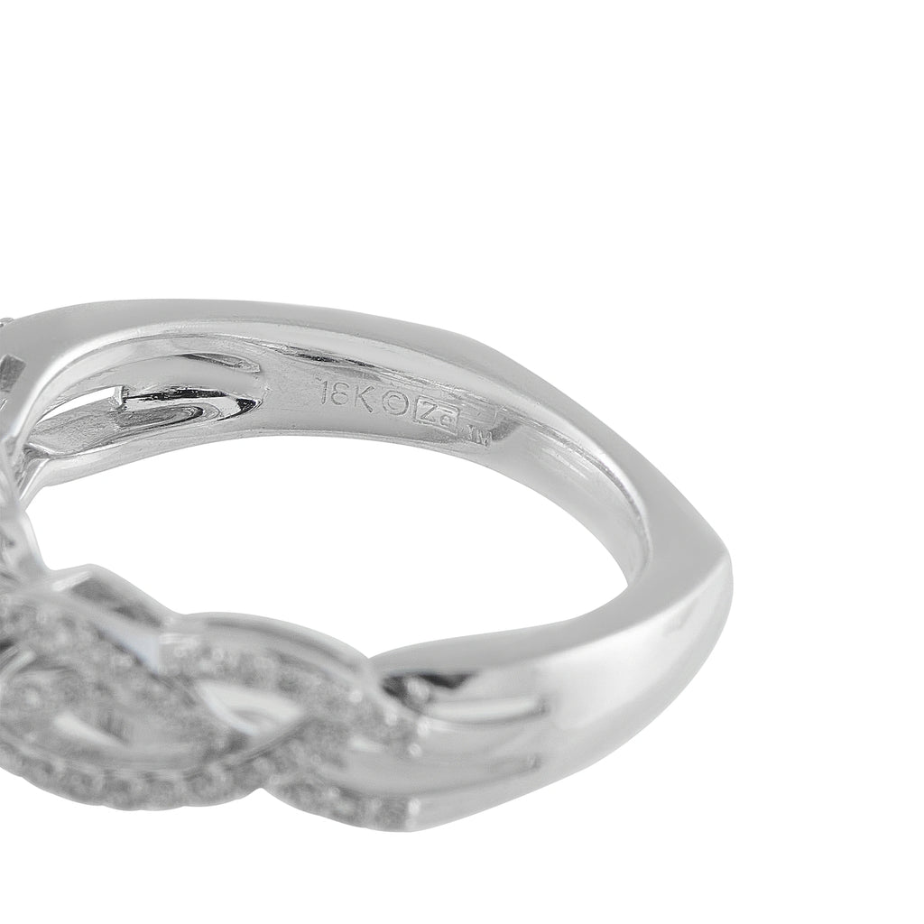 18K White Gold 2.20ct Old Mine-Cut Diamond Ring