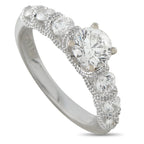 18K White Gold 1.17ct Diamond Ring