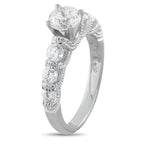 18K White Gold 1.17ct Diamond Ring