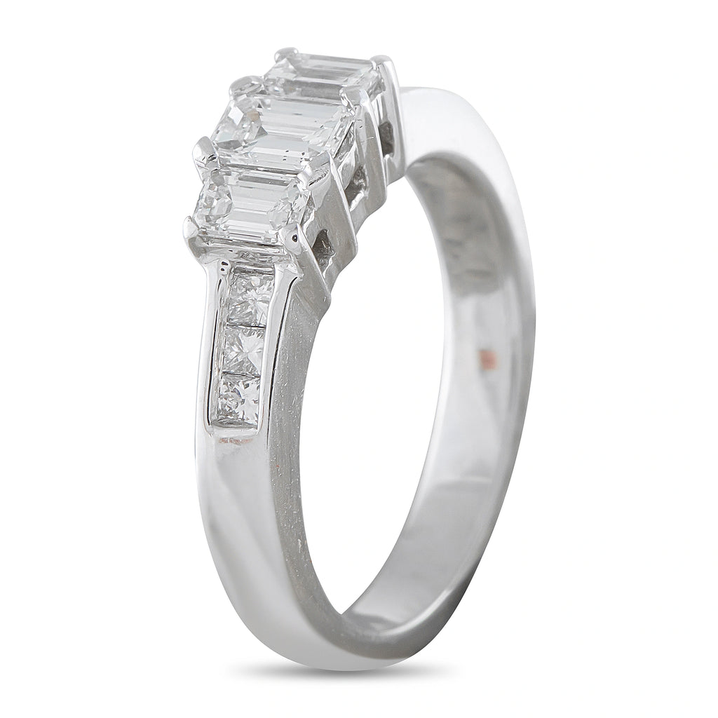 18K White Gold 1.0ct Diamond Ring