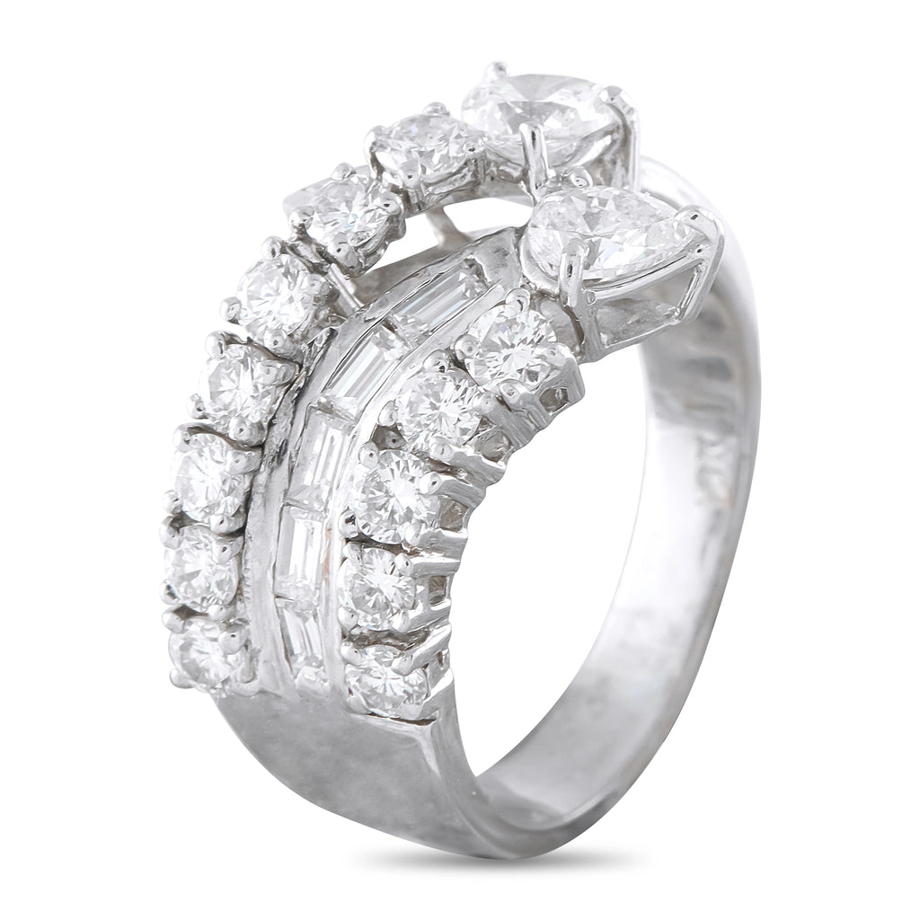 18K White Gold 2.02ct Diamond Ring