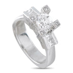 18K White Gold 1.36ct Diamond Ring
