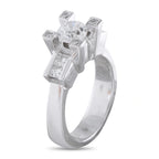 18K White Gold 1.36ct Diamond Ring