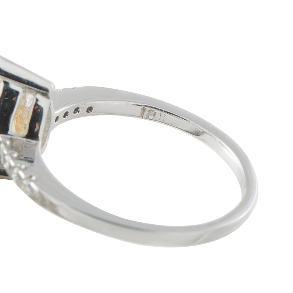 18K White Gold 1.58ct Diamond Ring