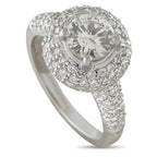 18K White Gold 1.95ct Diamond Ring