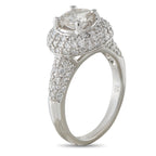 18K White Gold 1.95ct Diamond Ring