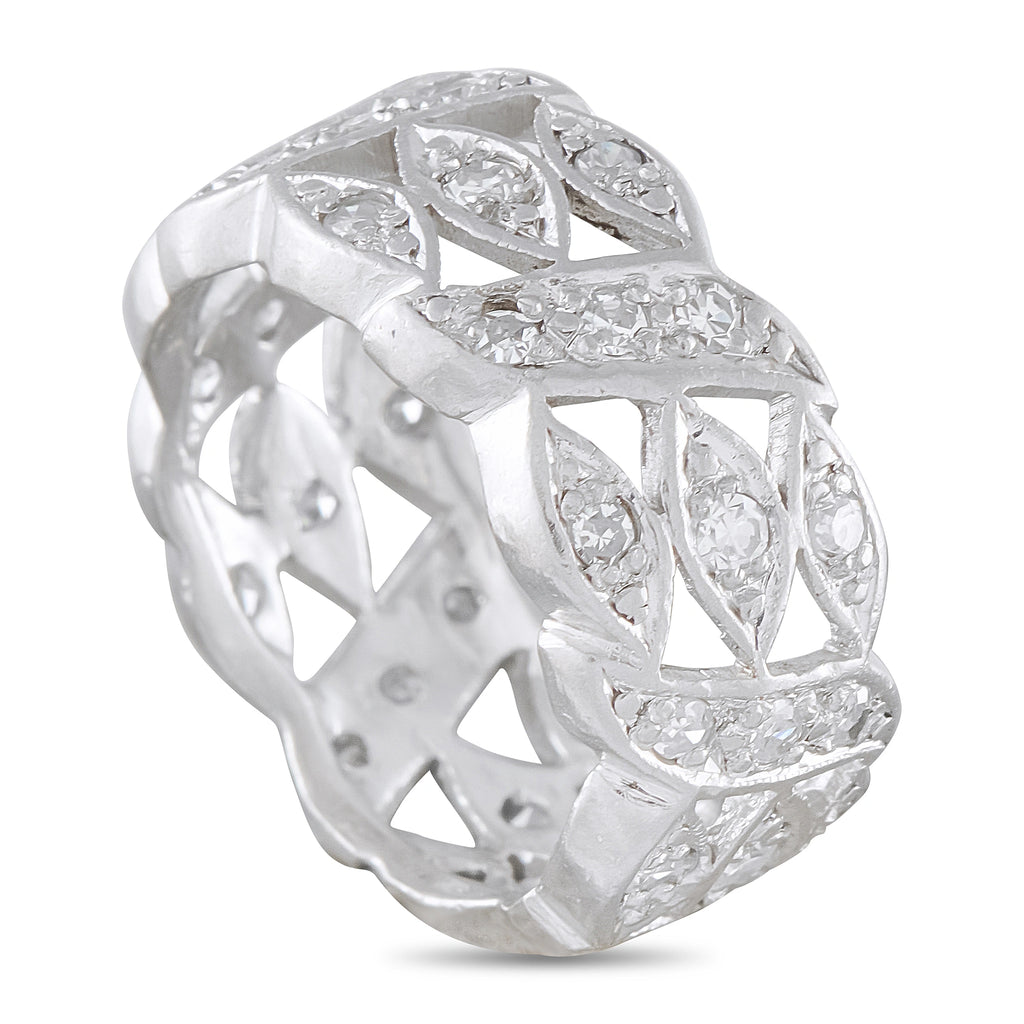 18K White Gold 1.05ct Diamond Ring
