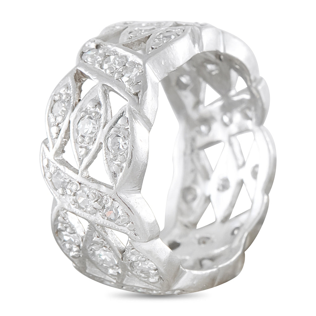 18K White Gold 1.05ct Diamond Ring