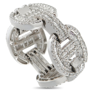 18K White Gold 3.0ct Diamond Ring