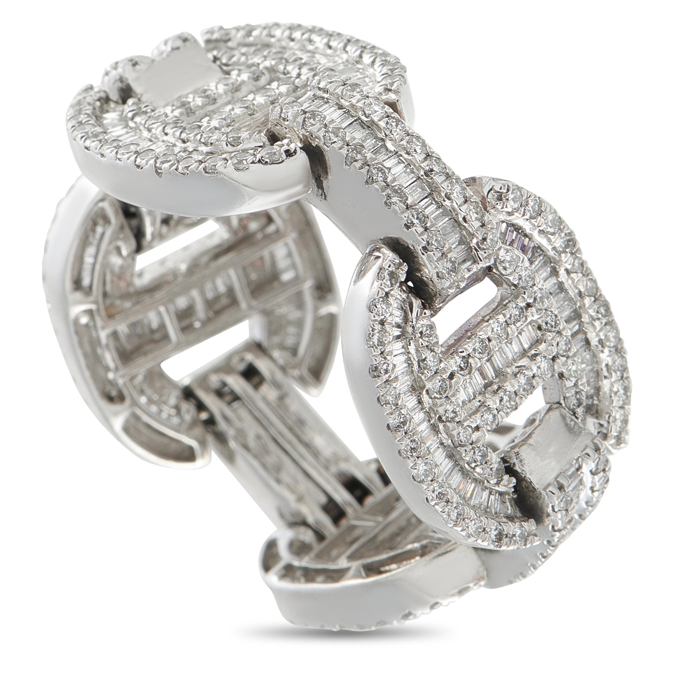 18K White Gold 3.0ct Diamond Ring