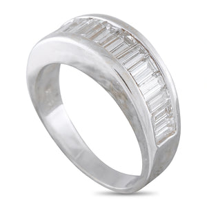 18K White Gold 1.10ct Diamond Ring