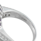 Exclusive 18K White Gold 1.40ct Diamond and Tanzanite Ring