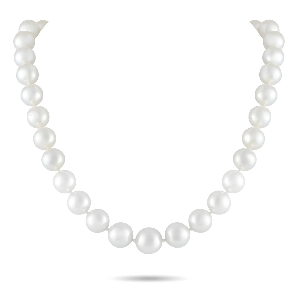 18K White Gold South Sea Pearl Necklace