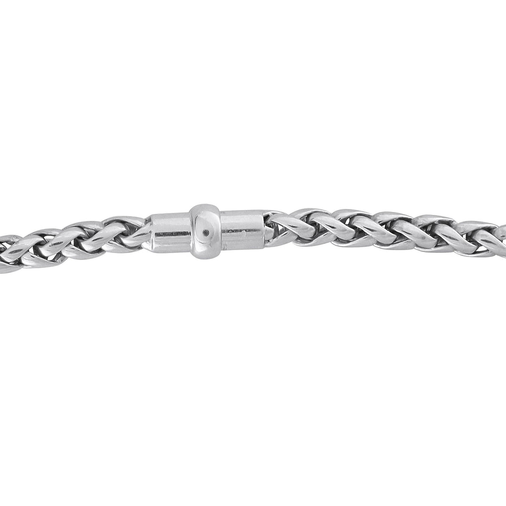 Exclusive 18K White and Yellow Gold 1.65ct Diamond and Emerald Necklace