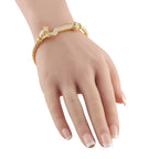 Exclusive 18K Yellow Gold 2.02ct Diamond Bracelet