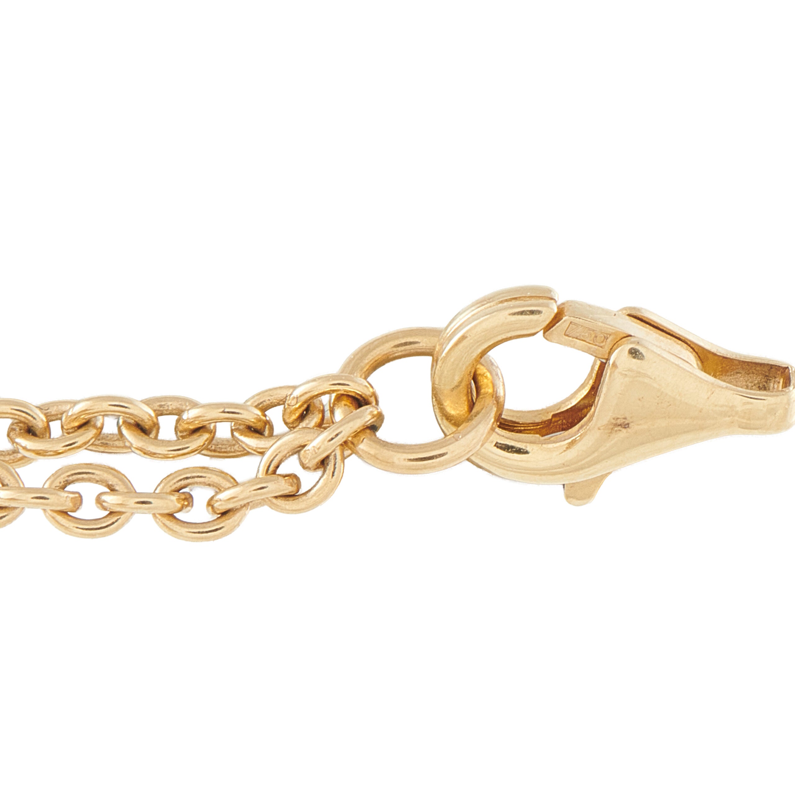 18K Yellow Gold 14.50ct Diamond Chainmail Shawl