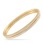 18K Yellow Gold 4.64ct Diamond Set