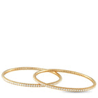 18K Yellow Gold 4.64ct Diamond Set