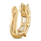 18K Yellow Gold 2.85ct Diamond Earrings