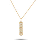 14K Yellow Gold 0.70ct Diamond Pendant