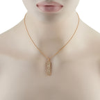 14K Yellow Gold 0.70ct Diamond Pendant