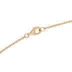 18K Yellow Gold 1.70ct Diamond Asymmetrical Butterfly Necklace