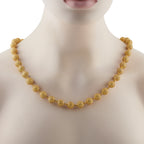10K Yellow Gold 74.5ct Diamond Necklace