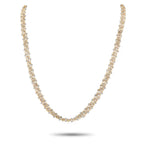 18K Yellow Gold 24.5ct Diamond Briolette Necklace
