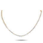 18K Yellow Gold 20.75ct Diamond Necklace