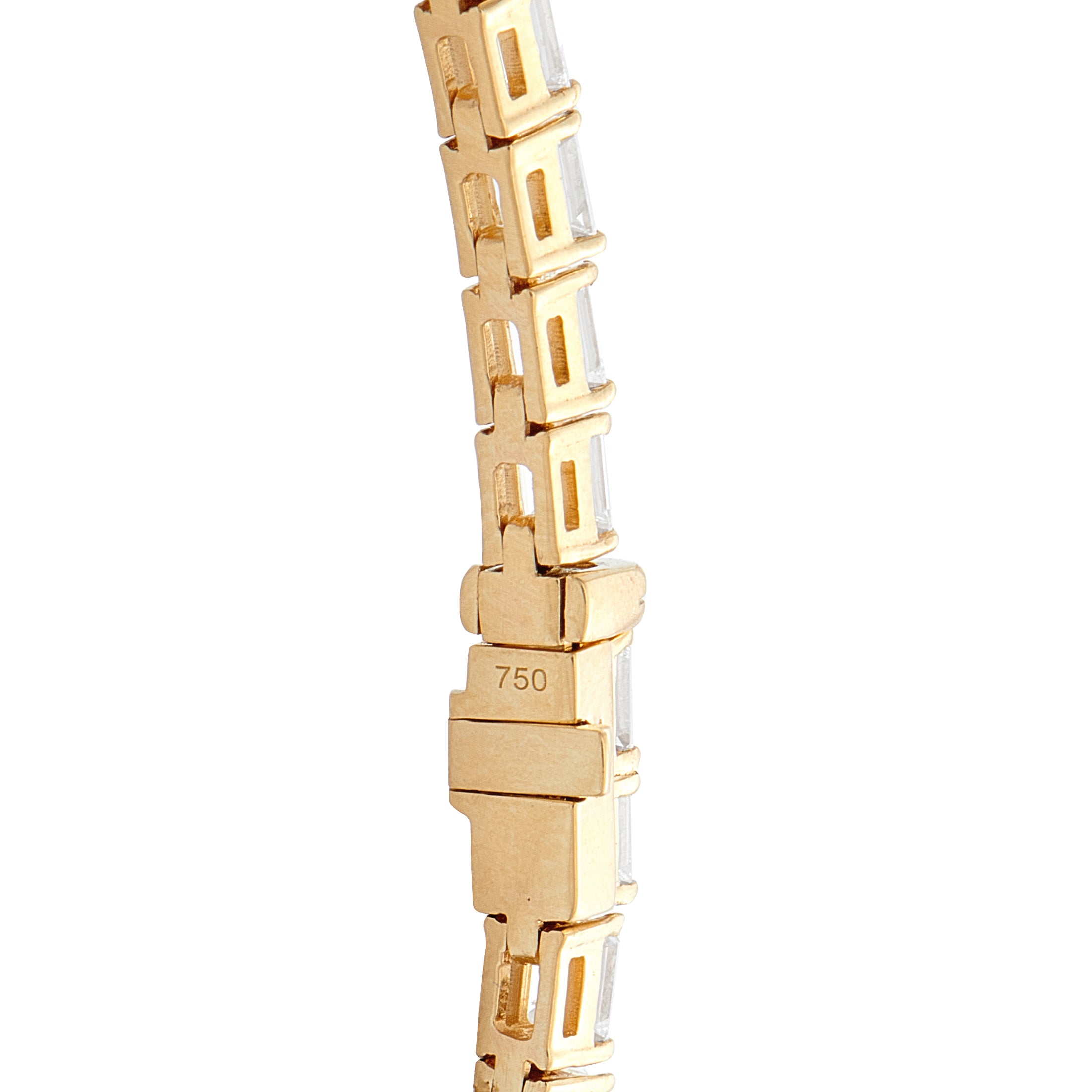 18K Yellow Gold 20.75ct Diamond Necklace