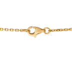 18K Yellow Gold 0.75ct Diamond Necklace