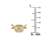 18K Yellow Gold 0.65ct Diamond Necklace