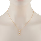18K Yellow Gold 2.75ct Diamond Necklace