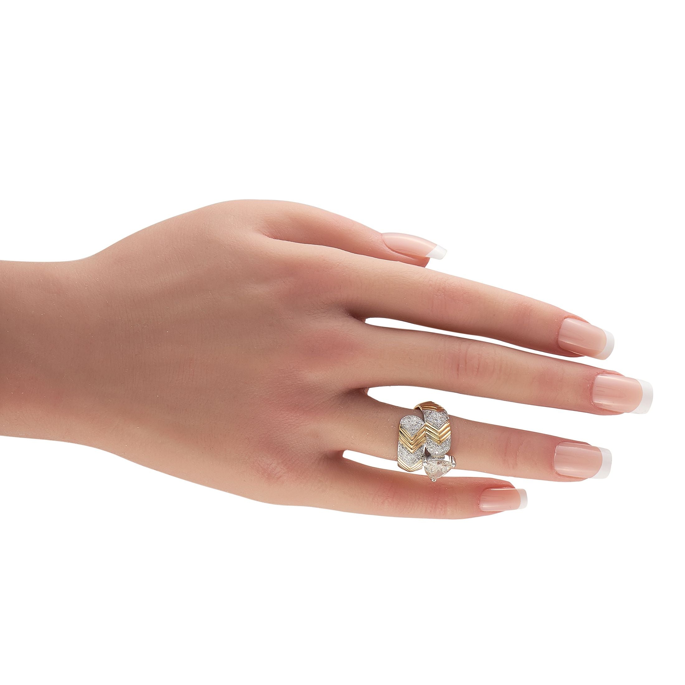 Exclusive 18K Yellow Gold 1.79ct Diamond Ring