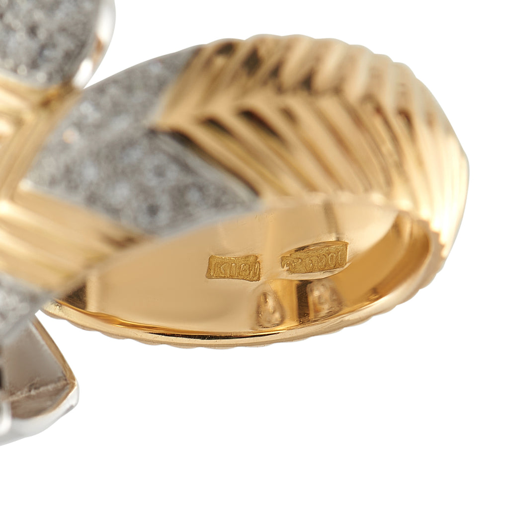 18K Yellow Gold 1.79ct Diamond Ring