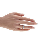 18K Yellow Gold 3.60ct Diamond Two-Row Eternity Band