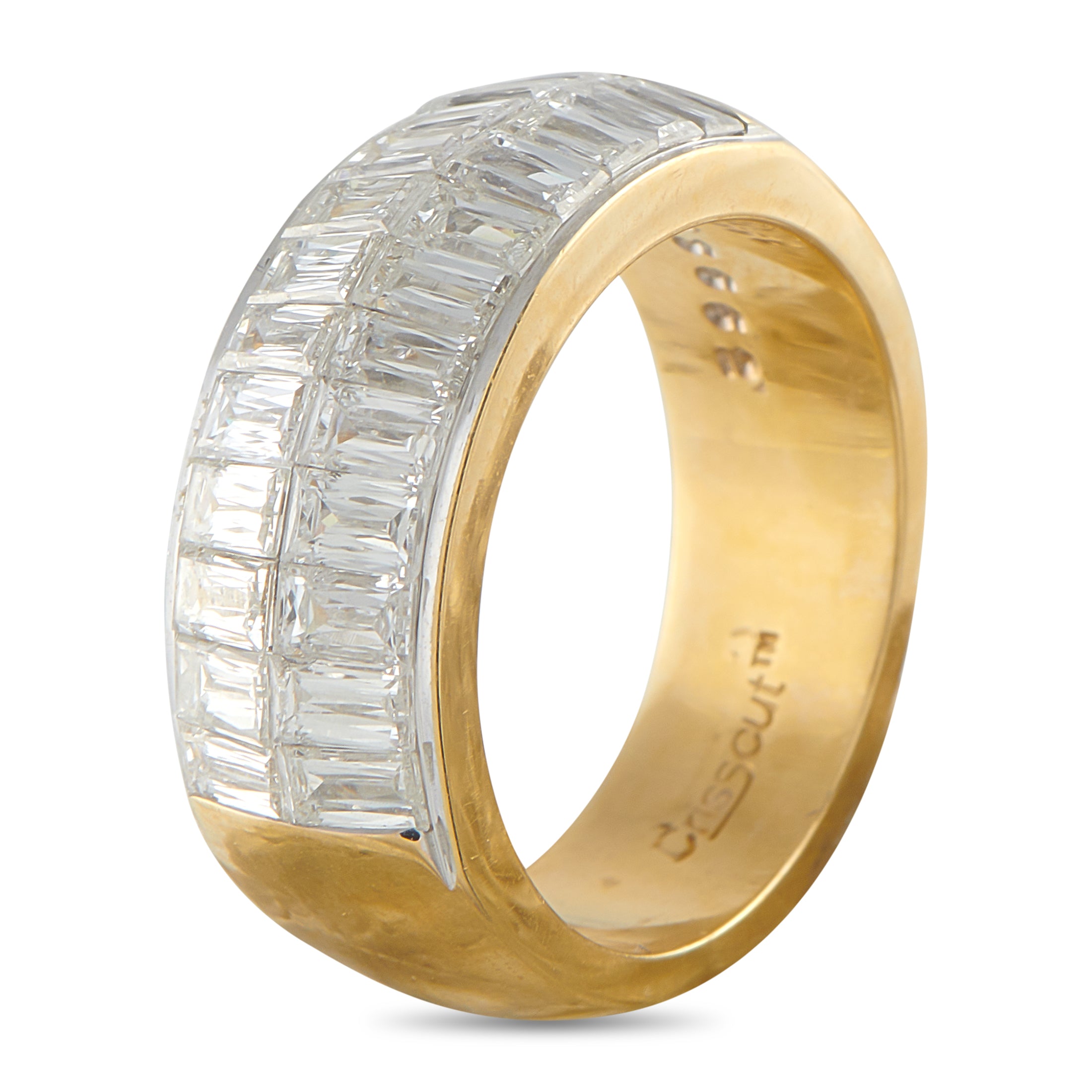 Exclusive 18K Yellow Gold 2.65ct Diamond Ring