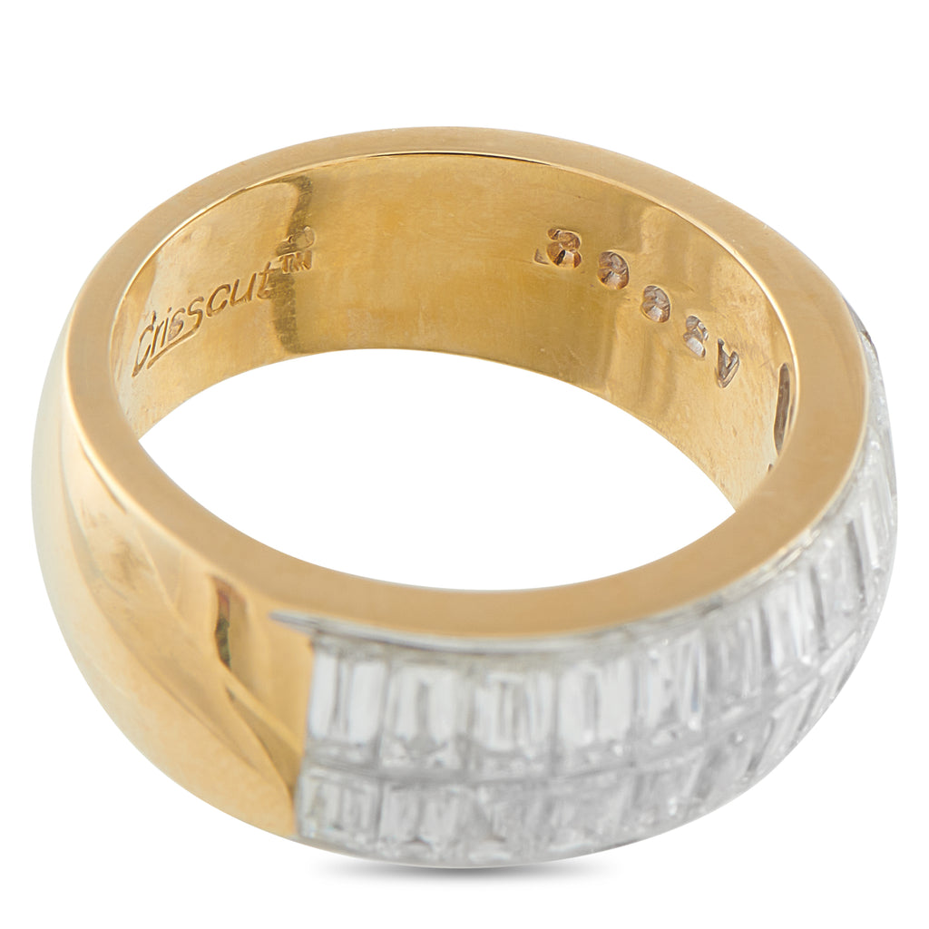 18K Yellow Gold 2.65ct Diamond Ring