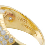 18K Yellow Gold 3.09ct Diamond Ring